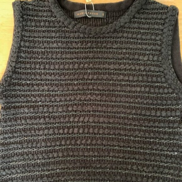 Maria Pavan Sleeveless Textured Vest - Picture 5 of 7